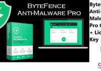 ByteFence Anti-Malware Pro 5.7.0.0 Crack & Registration Key [2022]